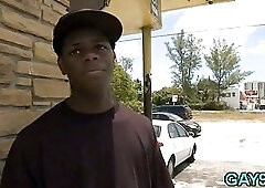 Wild interracial gay sex