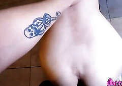 Frisky brunette hair, Gabbie Luna is secretly having sex with rich chaps, in swap for some cash