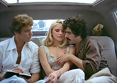 Classic scene with pretty chicks and talented lads