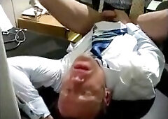 mature OLDER shaggy doctor SUITS tie wazoo FINGERS undressed FUCK