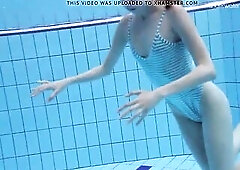 Anna Netrebko Russian hottie underwater in the swimming pool stripped soaked! XXXWATER.NET