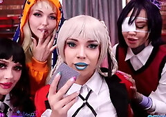 Compulsive Gambler Orgy by