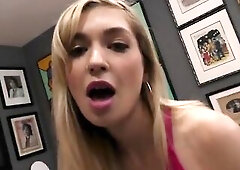 Blond Hottie Mackenzie Moss Swipes right on App Random Hookup W/ Stranger