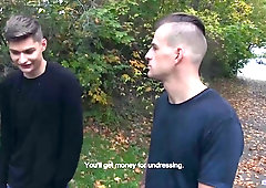 CZECH HUNTER 482 - Inexperienced POINT OF VIEW St8 to Homosexual Three Way