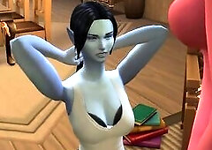 Aria has been a bad gal....