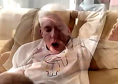 Sofa barebackTag team