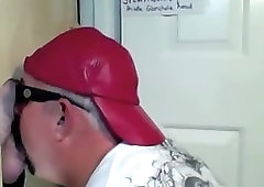 Back At The Gloryhole For Another Blowjob