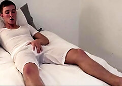 MissionaryBoys - Priest Elder Sorensen close up undressing in the bed