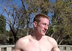 Str8chaser.com - Hairless blond lusts handjob