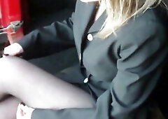 I not at any time confine the action to just the holes in the side, this time I fling the back doors open, taken from the thirty+ minute Xhamster Fan 