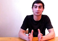 Good-looking amateur guy fucked in the ass... aggresively