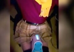 Zoom/Teams calls merely watch the sweater & scarf, but U get to watch the petticoat + boots also