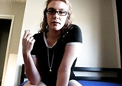 Findom Foot worship in Couch