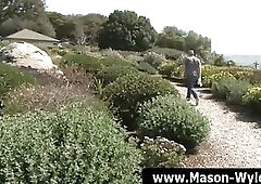 Check Mason Wyler jerking off