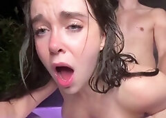 Daisy Drew Sex Tape in Hot Tub
