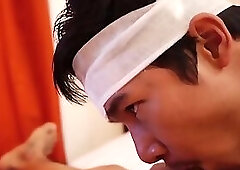 Nippon sick twink anally rimmed and fingered by doctor