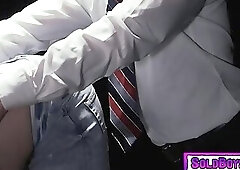 Tucker Barret licks and rim slave Tyler Tanners ass