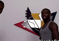 Black dicks use up this guy's tight body