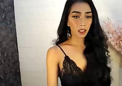 Chinese T-Model jizzes two times in a row