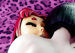 Starfire Fucks The Hell Outta Ravens Tight Ass Pussy