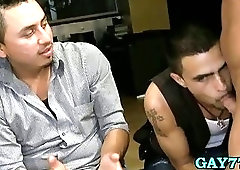 Party boys fucked by dick