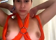 Big boobs milf masturbates with her dildo