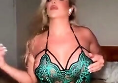 Sophie Luxe Close Up Teasing In Sexy Dress