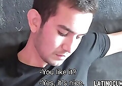 Brunette Latino Boy With Tattoos Fucked Hard By His Neighbor