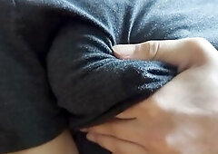 groaning during the time that i milk myself throughout my shirt
