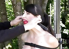 trailer hard banging machine