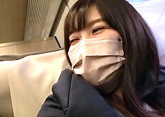 Japanese amateur Asian in lingerie fucked in high def