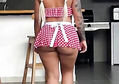 The peasant angel with delicate eyes and a giant butt bangs her boss- anissamiller