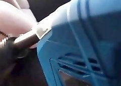 BDSM sub slut in lingerie takes it in the ass