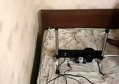 Sissy anal invasion humping machine fap off