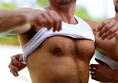 Rod's Room: Dark-haired Studs Give It Their All in This One