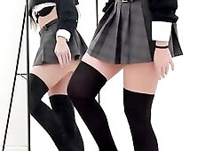 PutaLocura - Large-assed Spanish beauty Chloee screws and seduces Torbe in front of the mirror