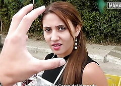 Latin chick Fruit Vendor Approached Outdoors, This babe Accedes to Leave With Him... What Happens Next Is Wild