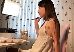 Leann amateur beautiful brunette with big boobs