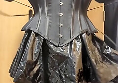 sissy harness lacing and lock