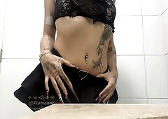 POV ur expecting for me at washroom