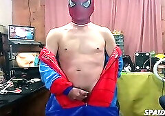 Look at spidersexy in her new pajamas