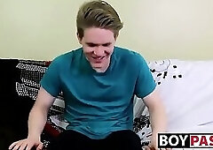 Taylor Tyce gets a naked cock in his ass after an interview