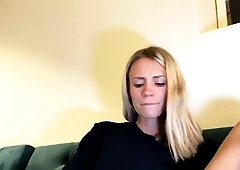 Blonde Teen Solo Masturbation