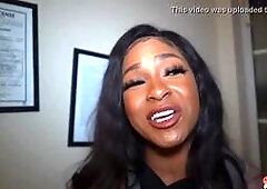 Nyny Lew matches with Gibby The Clown on Tinder and ends up getting fucked hard