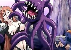 See Manga Beauty Drilled By Tentacles on now! - Anal Sex, Twat Screw, Double Penetration Porn