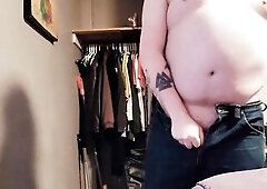 Playing with myself to porn