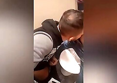 Cruising in public restroom 2