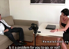 Experienced Young Guy Bangs Milf Agent