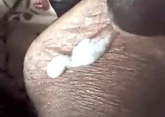 My GF wrinkle soles getting fucked and bussed on