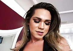 Transsexual Amanda Takes a BBC!